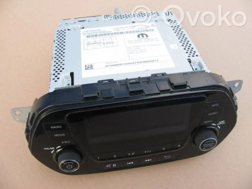 Fiat Tipo Unitate principală radio/CD/DVD/GPS 