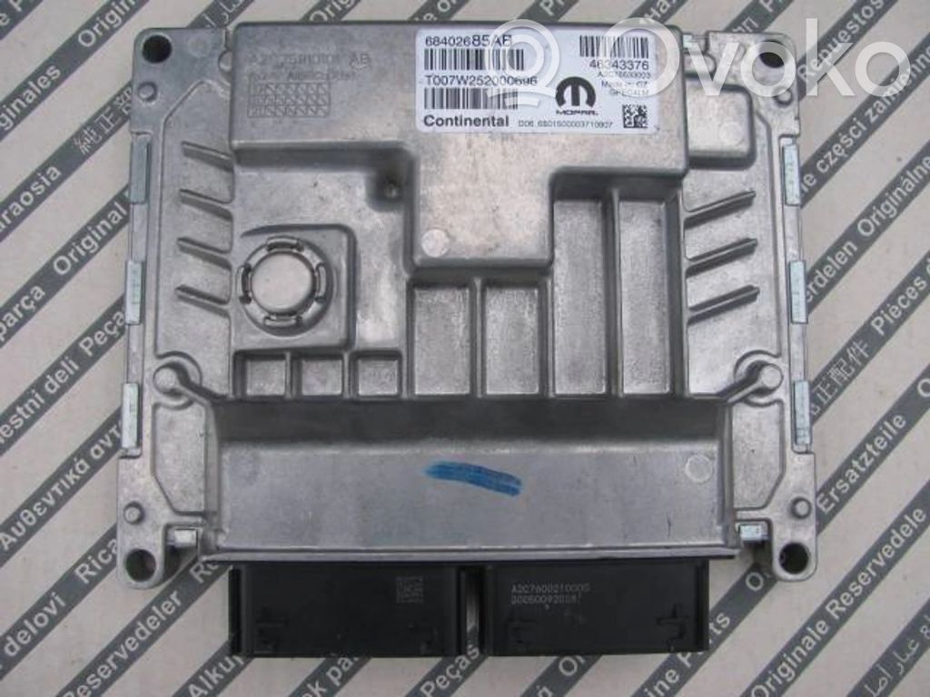 Unidad de control/módulo ECU del motor   46343376,68402685AB,A2C76533003,000W252000696
