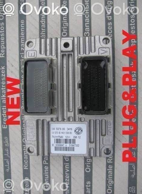 Engine control unit/module   51847332,IAW5SF9MS