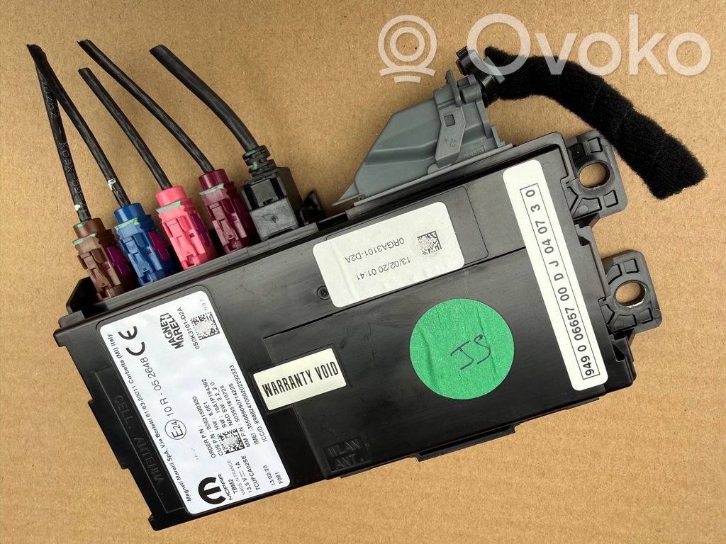 Alfa Romeo Giulia Unité / module navigation GPS 