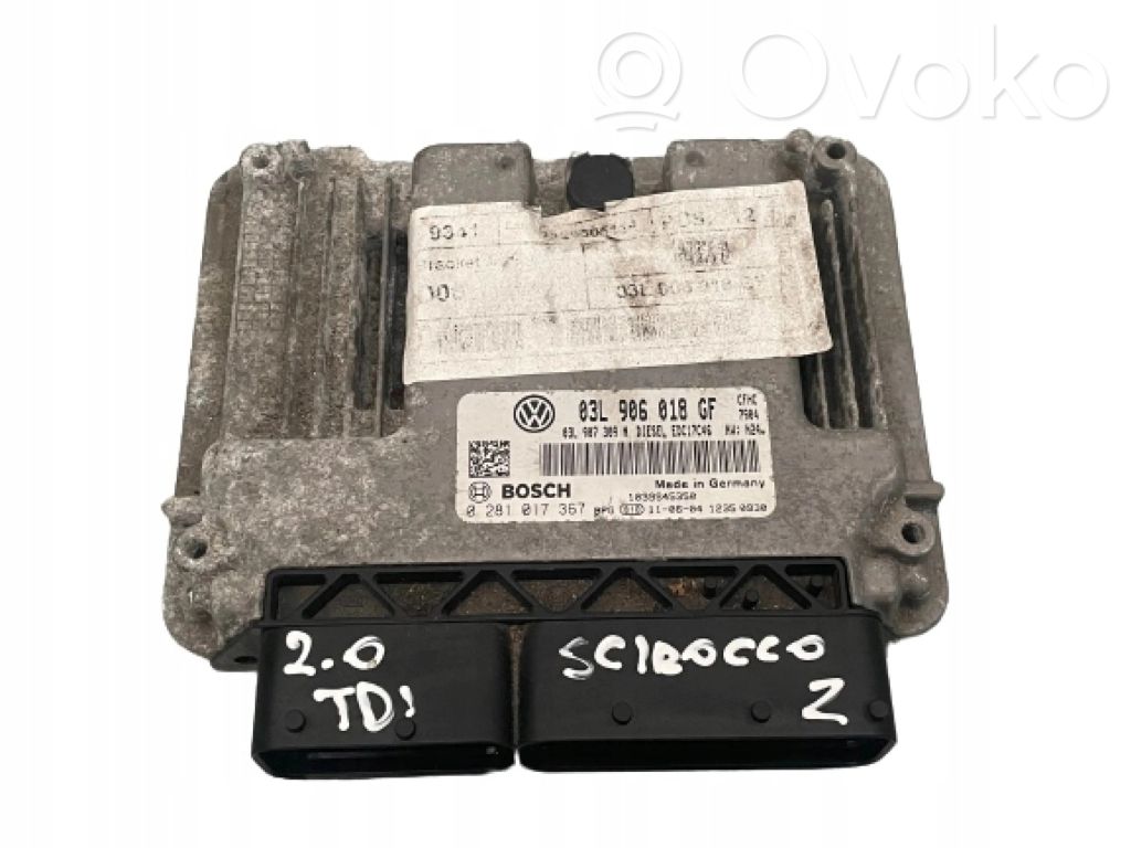 Engine control unit/module ECU   0281017367