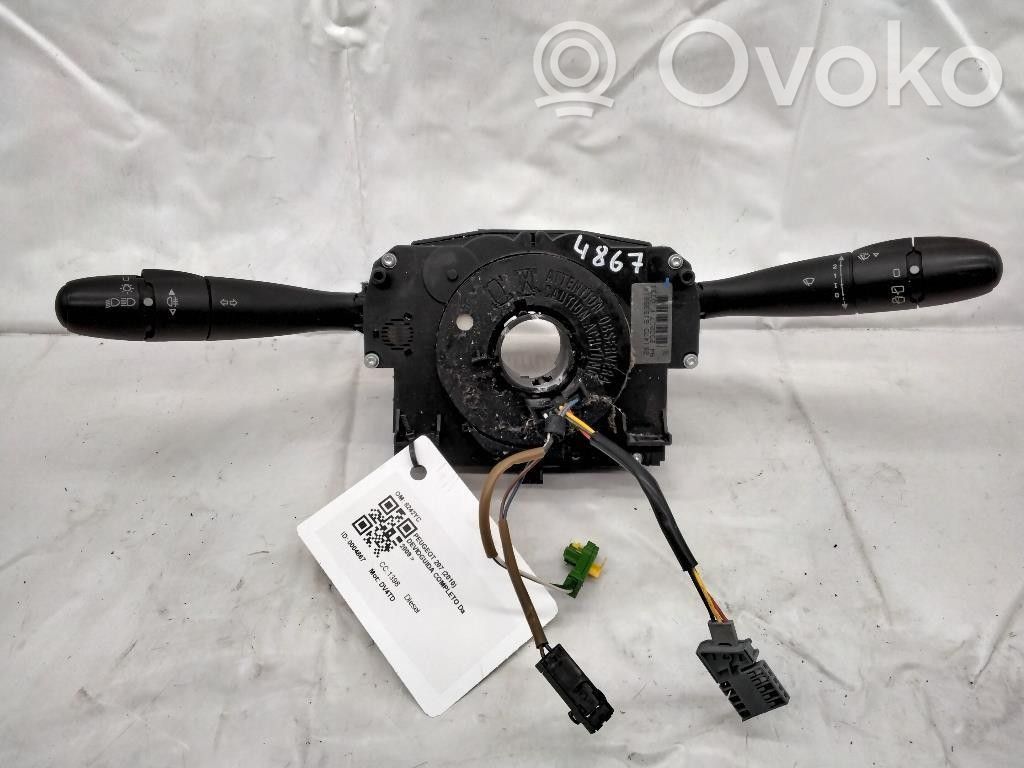 Peugeot 207 Interruptor/palanca de limpiador de luz de giro 