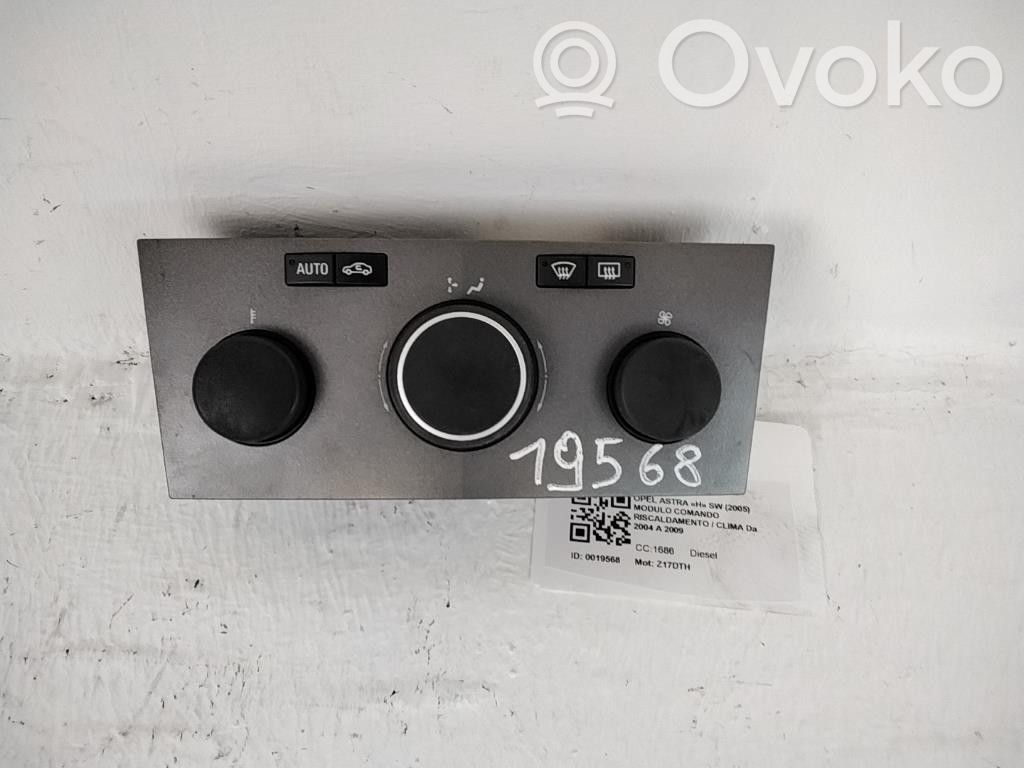 Opel Astra H Panel klimatyzacji 