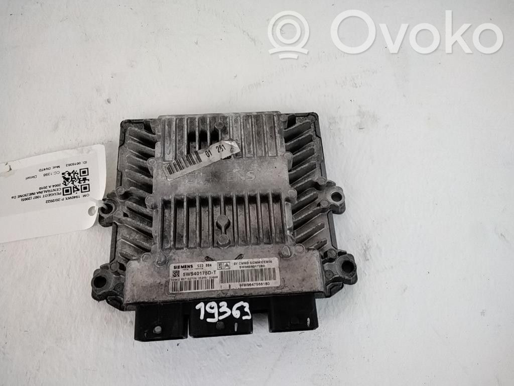 Injection control unit/module   1940WX,1940WX,8HZ