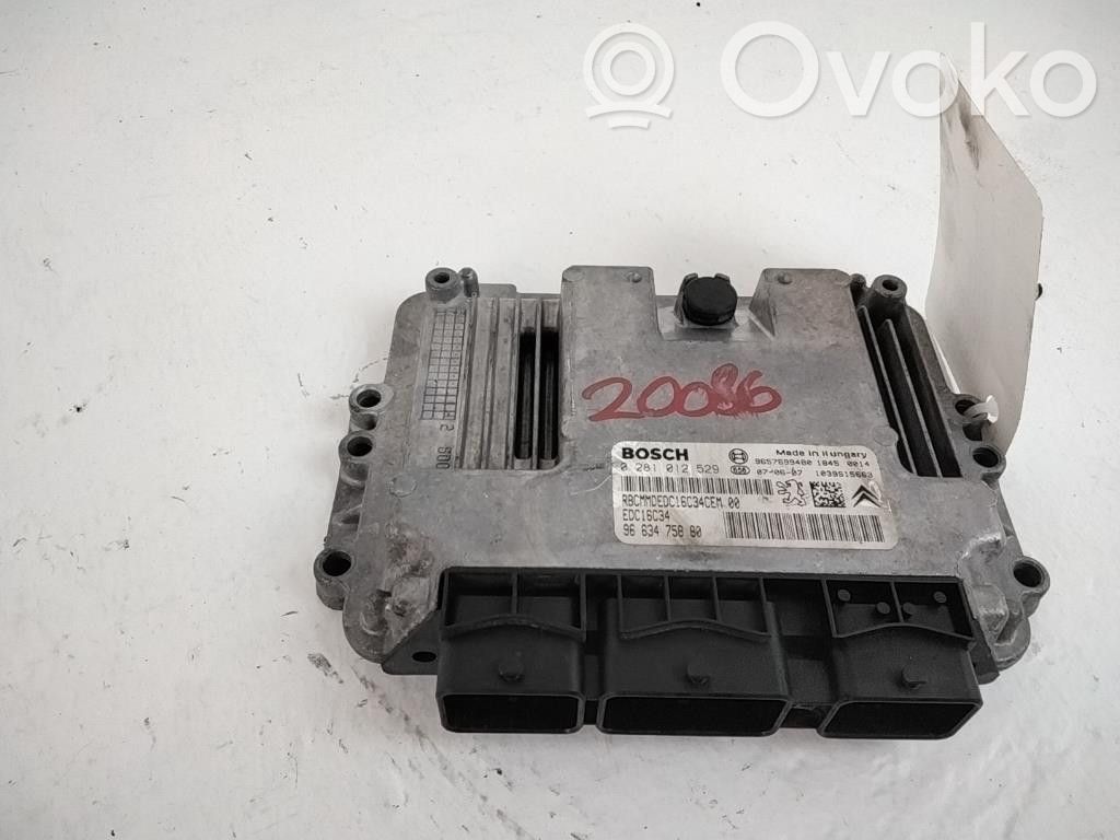 Citroen C3 Injection control unit/module 