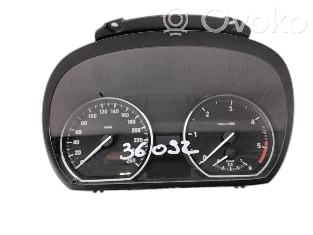 BMW 1 E81 E87 Speedometer (instrument cluster) 