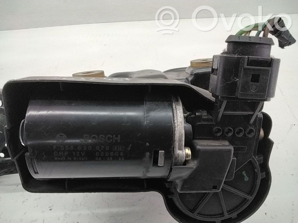 Volkswagen Fox Mechanizm i silniczek wycieraczek szyby przedniej / czołowej 
