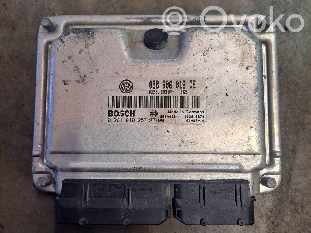 Seat Ibiza III (6L) Engine control unit/module 