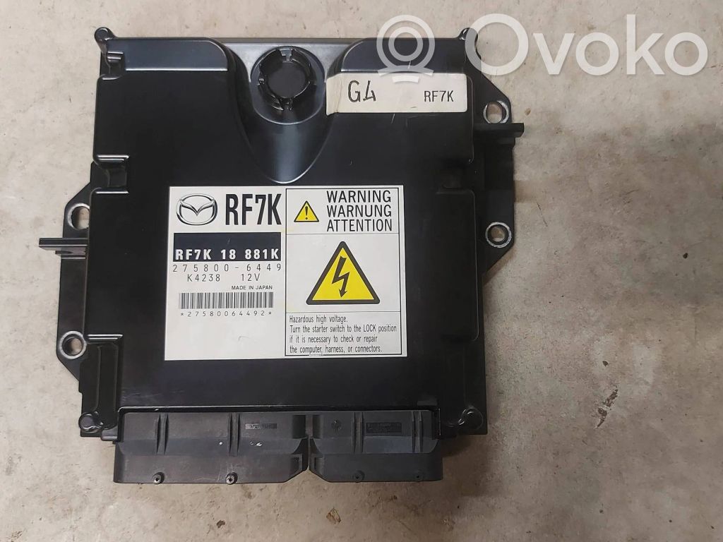 Mazda 6 Engine control unit/module 