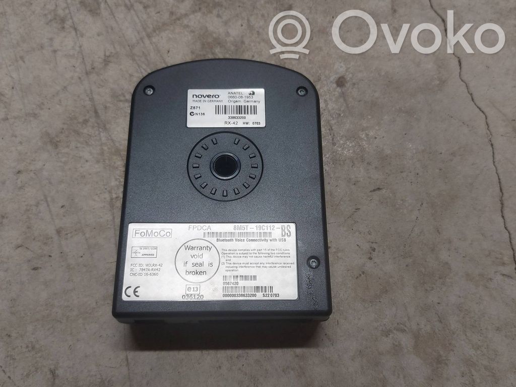 Ford Mondeo MK IV Bluetooth control unit module 