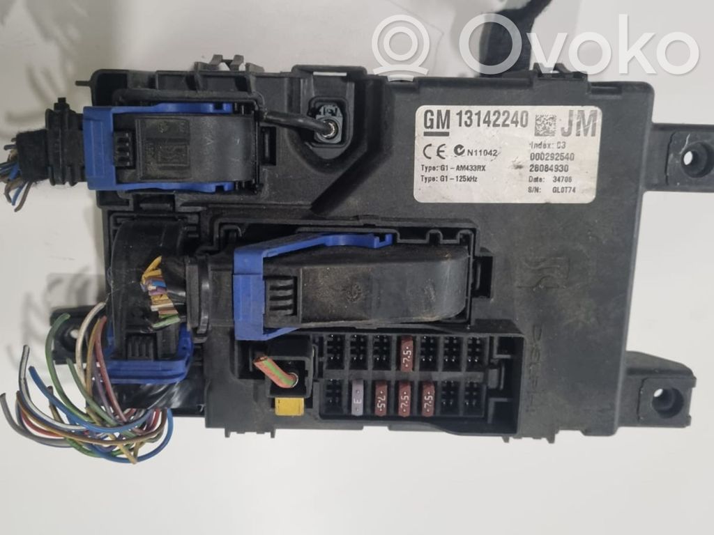 Opel Corsa D Fuse box set 