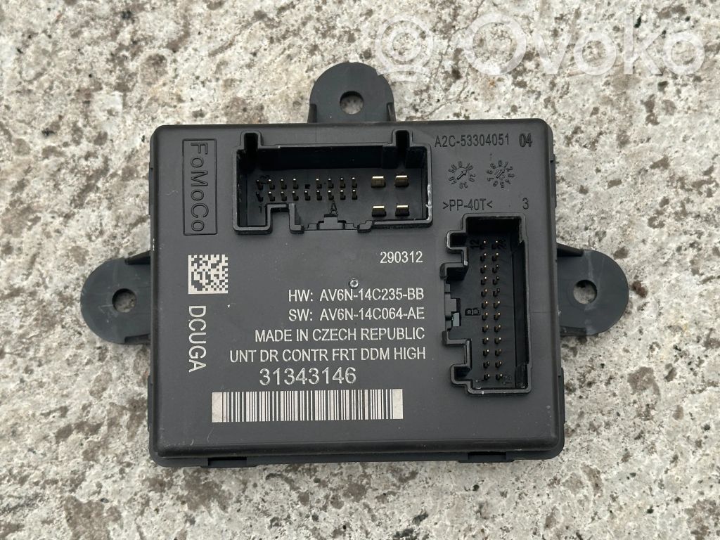 Door control unit/module   31343146,AV6N14C025BB,AV6N14C064AE