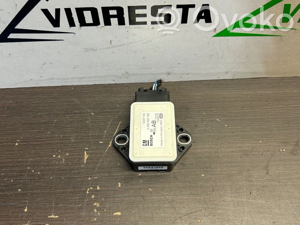 Opel Meriva B ESP acceleration yaw rate sensor 