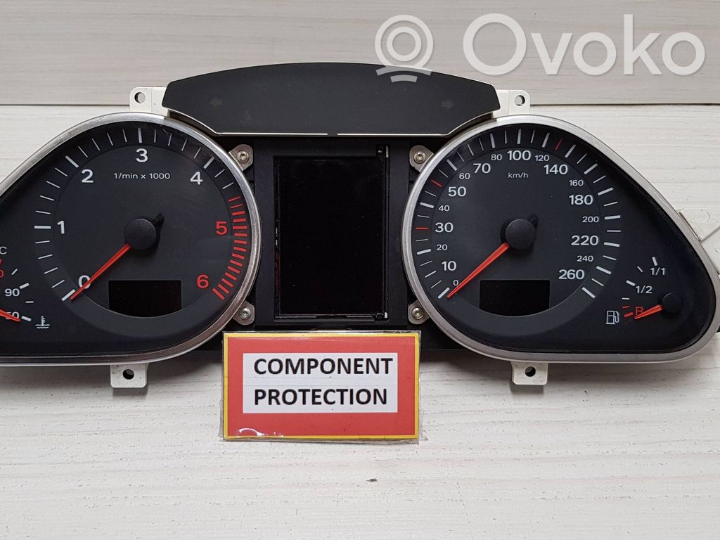 Audi A6 S6 C6 4F Licznik / Prędkościomierz 