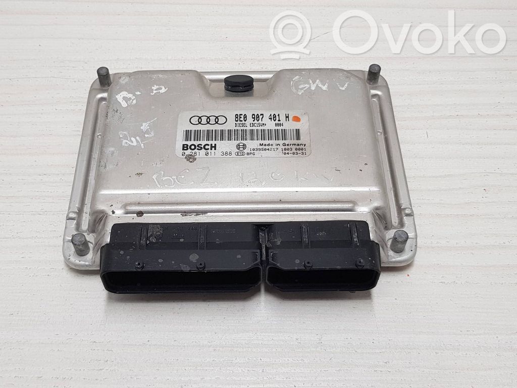 Audi A4 S4 B6 8E 8H Engine control unit/module 