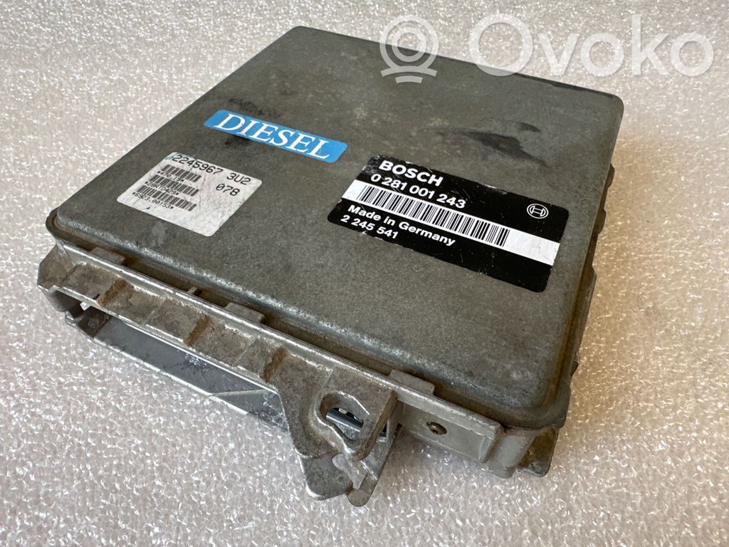 Engine control unit/module   0281001243,2245541