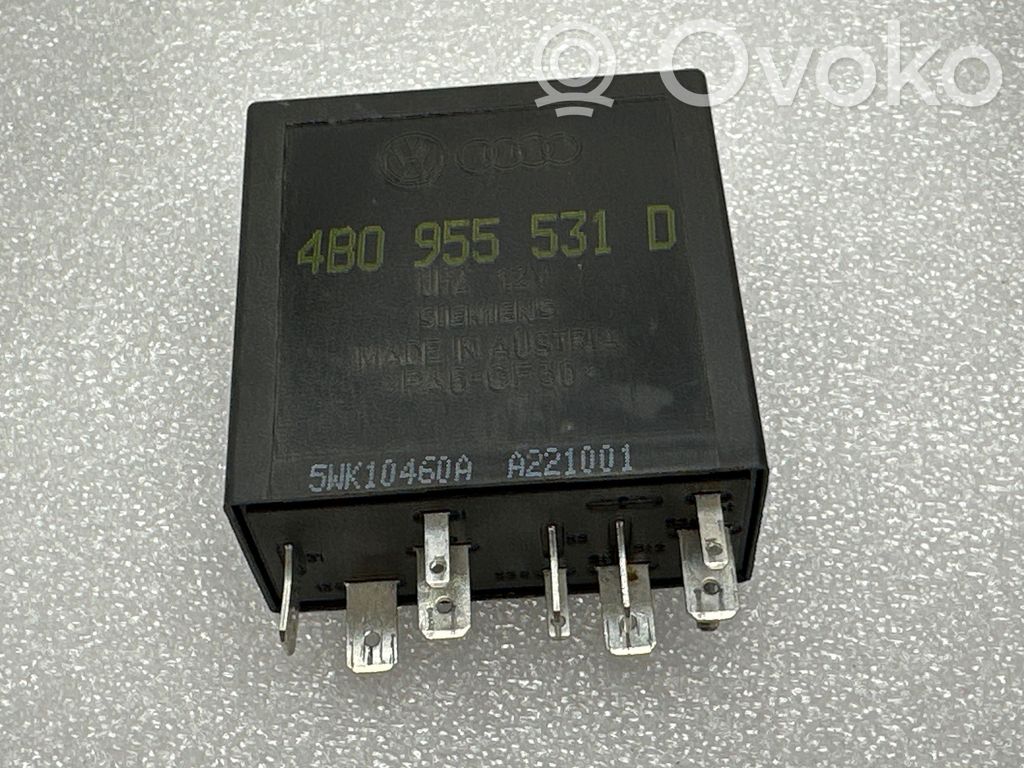 Audi A6 S6 C5 4B Moduł / Przekaźnik wycieraczek 