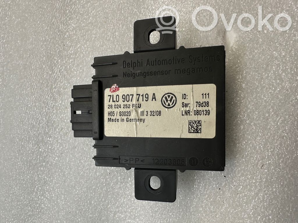 Volkswagen Touareg I Unitate/modul control alarmă 