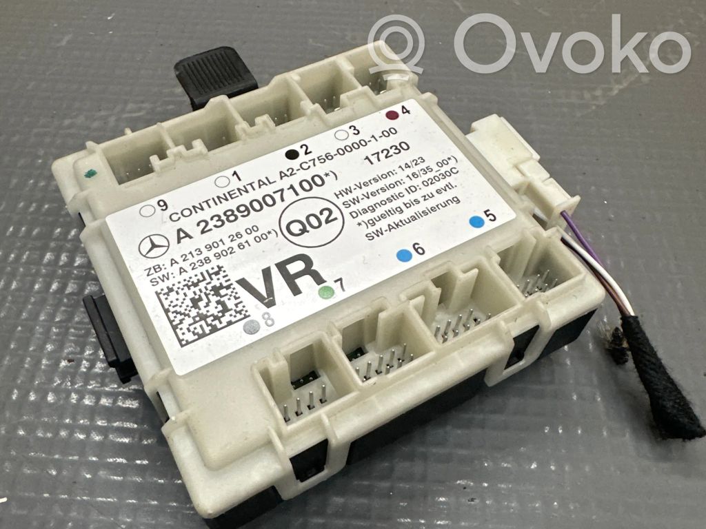 Mercedes-Benz E W238 Door control unit/module 