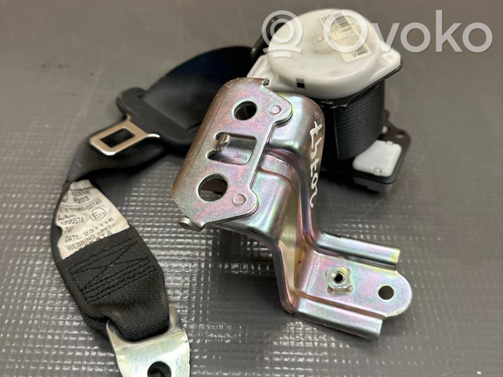 BMW 5 F10 F11 Pas bezpieczeństwa fotela tylnego 