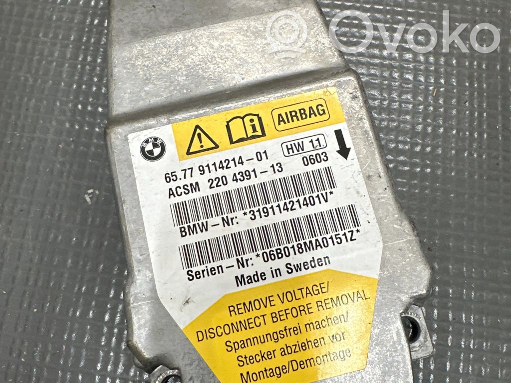 Airbag control unit/module   911421401