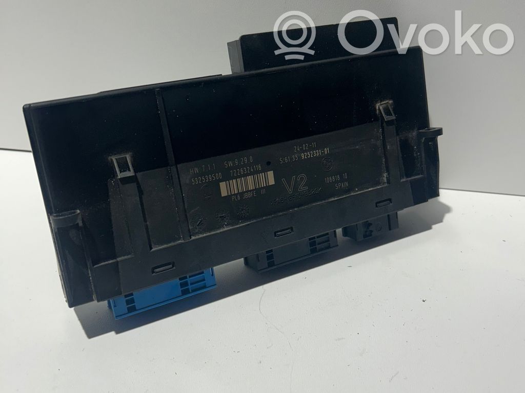 BMW 5 F10 F11 Módulo de confort/conveniencia 