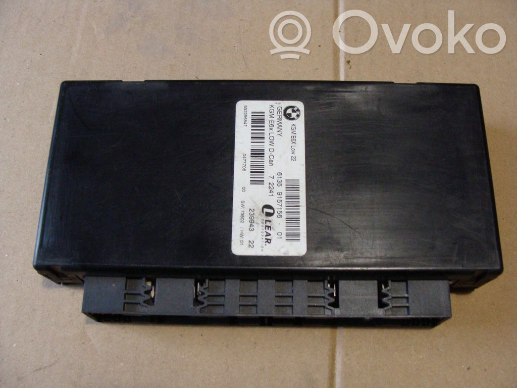 BMW 5 E60 E61 Mukavuusmoduuli 