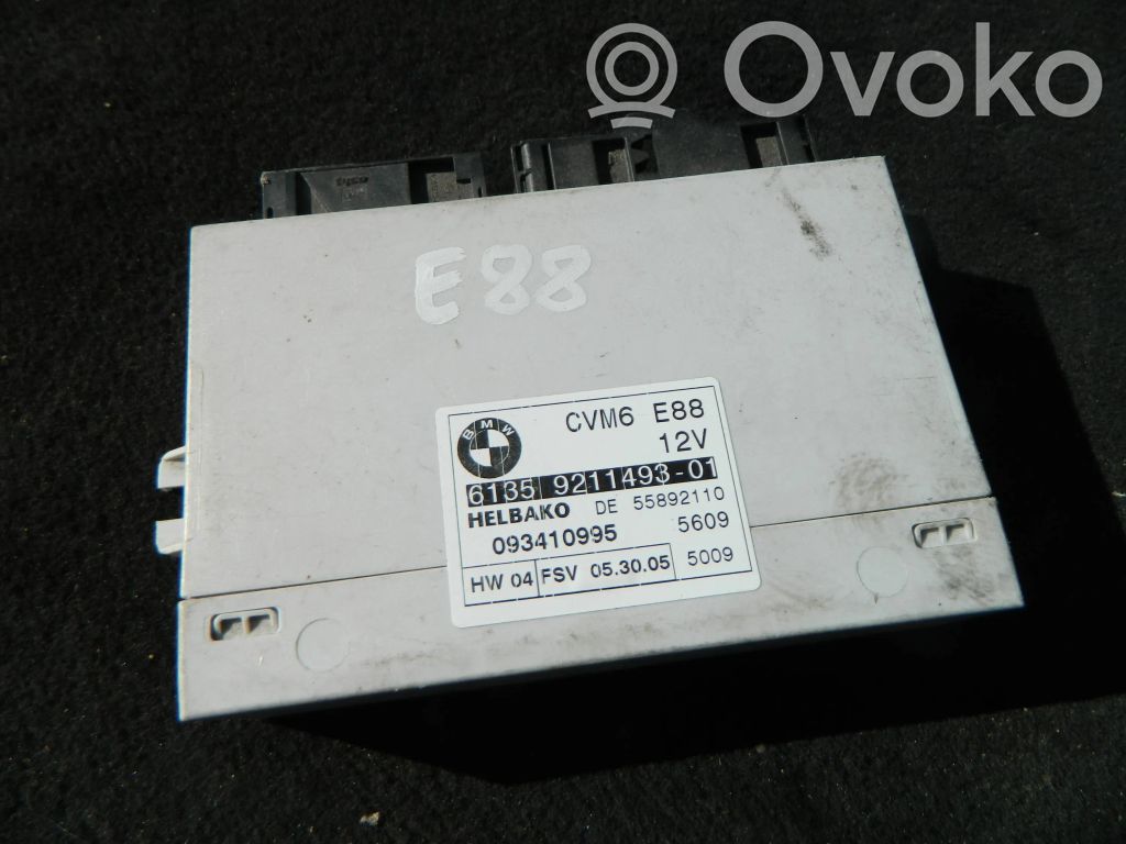 BMW 1 E82 E88 Sunroof control unit/module 
