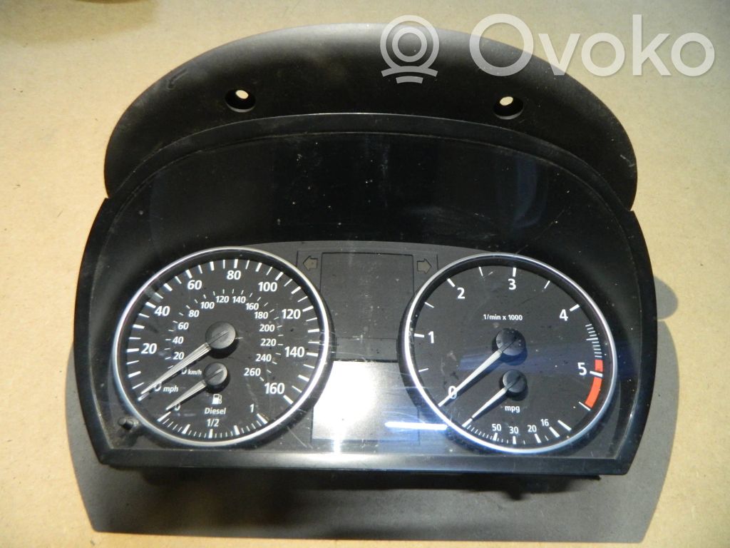 BMW 3 E90 E91 Nopeusmittari (mittaristo) 