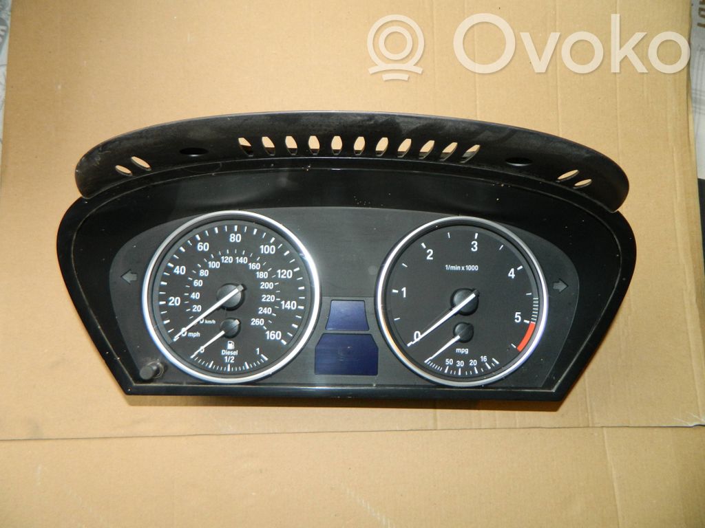 BMW 5 E60 E61 Velocímetro (tablero de instrumentos) 