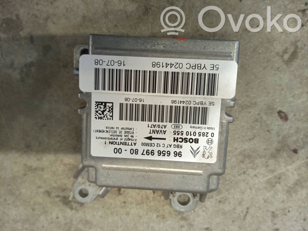 Peugeot 207 Airbag control unit/module 