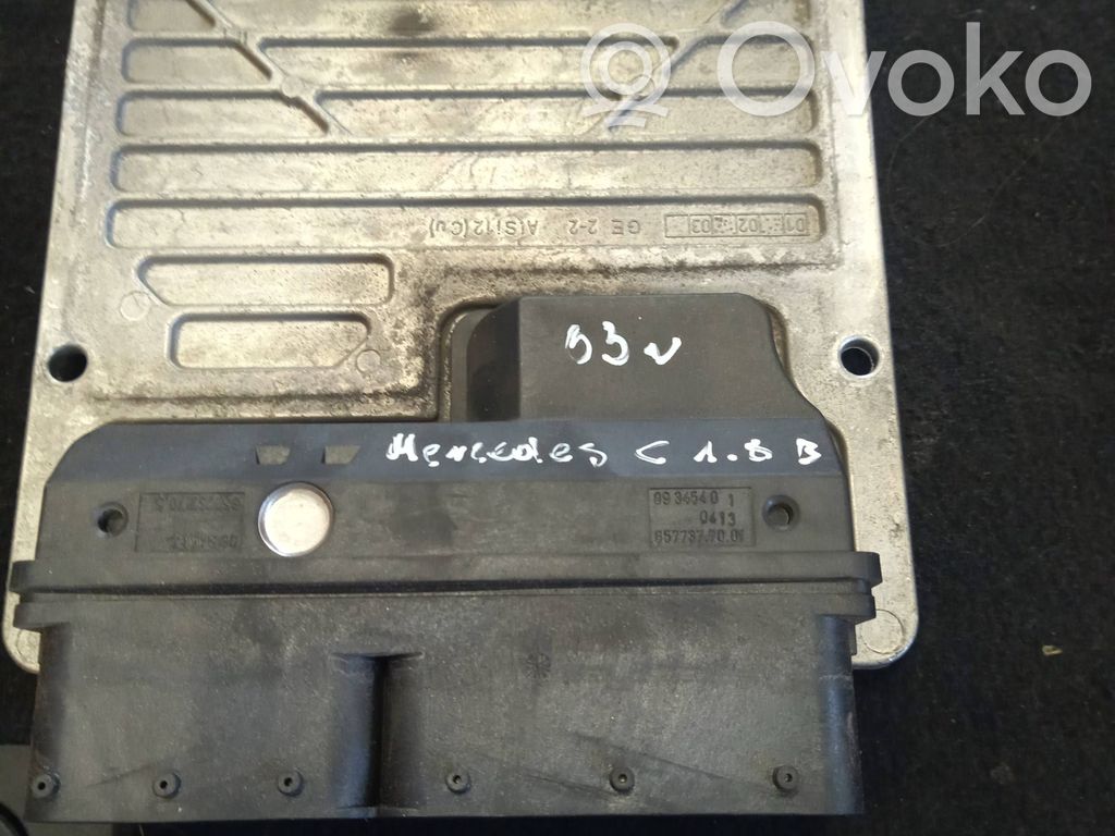 Mercedes-Benz C W203 Sterownik / Moduł ECU 