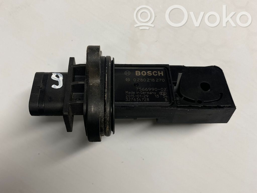 BMW 5 F10 F11 Mass air flow meter 