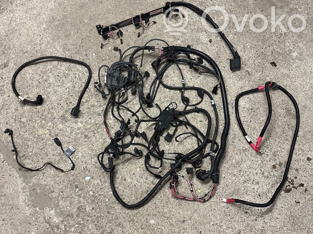 BMW 5 GT F07 Engine installation wiring loom 