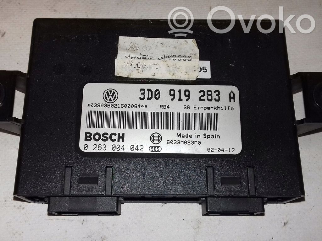 Volkswagen Phaeton Parking PDC control unit/module 