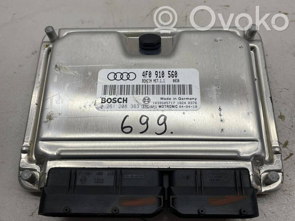 Audi A6 S6 C6 4F Engine control unit/module 