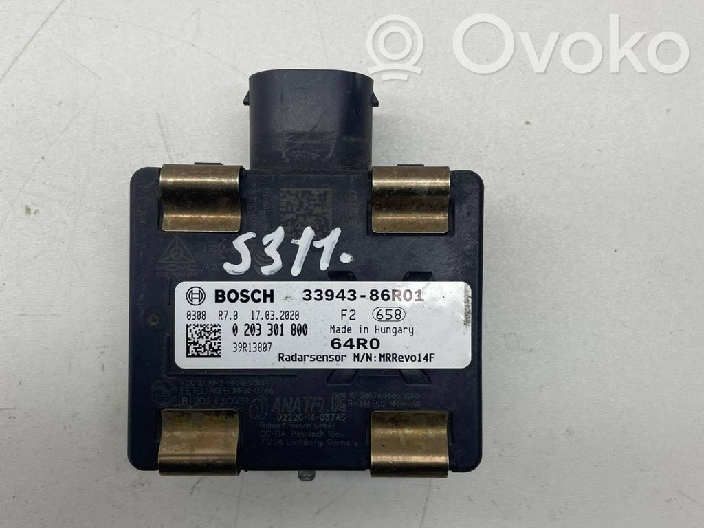 Suzuki Vitara (LY) Sensor de radar Distronic 