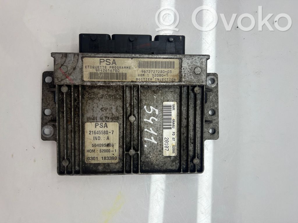 Citroen Xsara Picasso Engine control unit/module 