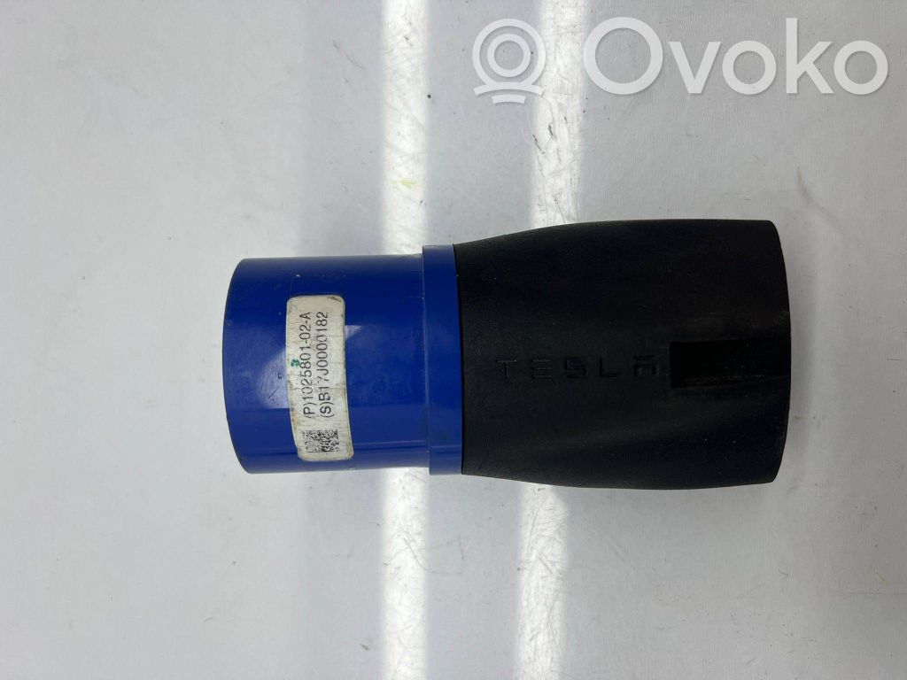 Tesla Model S Electric car charge socket 