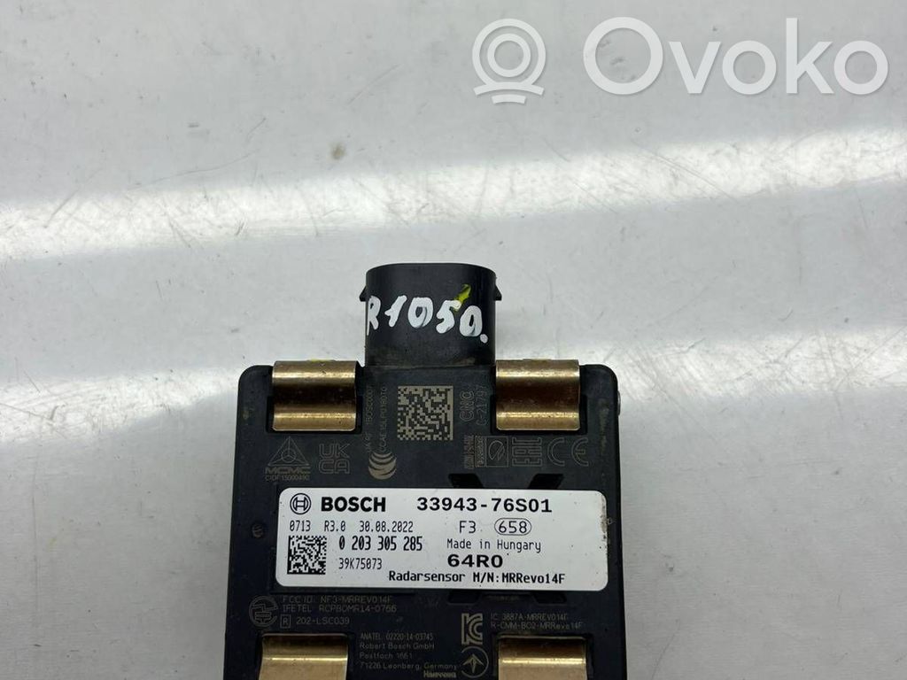 Suzuki Vitara (LY) Sensor de radar Distronic 