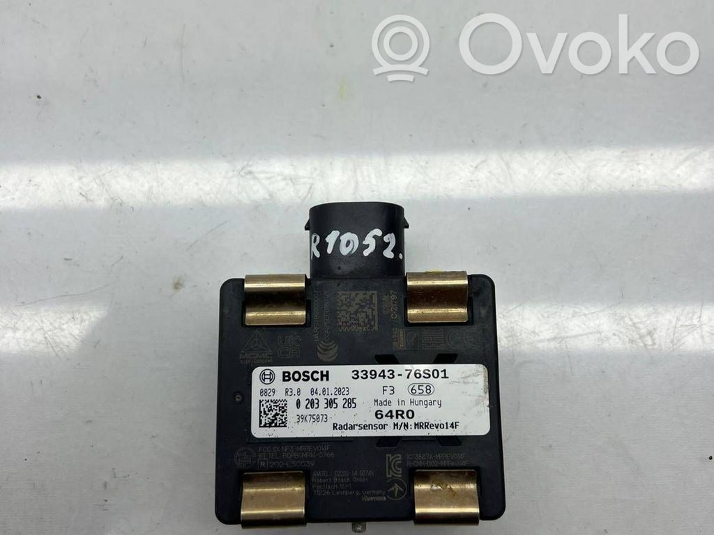 Sensor de radar Distronic   3394376S01,3394376S01,0203305285,39K75073