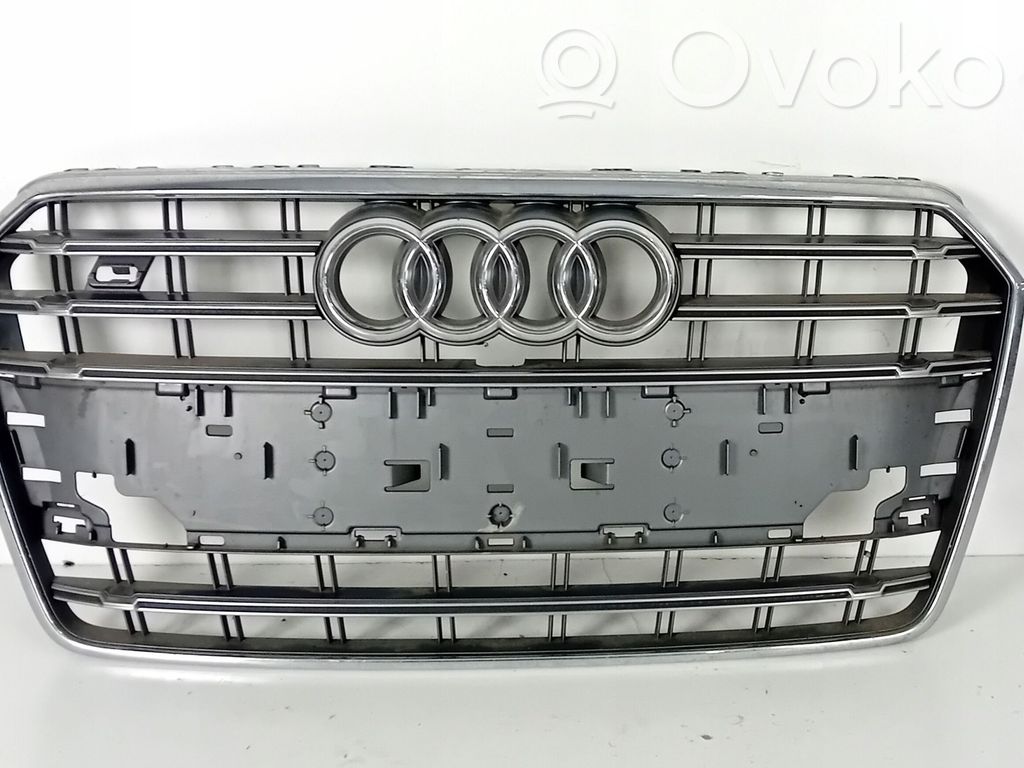 Audi A7 S7 4G Rejilla superior del radiador del parachoques delantero 