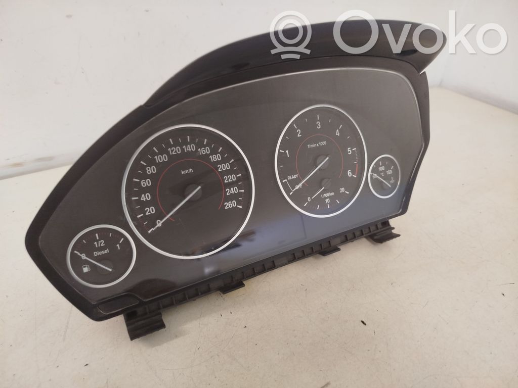 BMW 3 F30 F35 F31 Spidometrs (instrumentu panelī) 