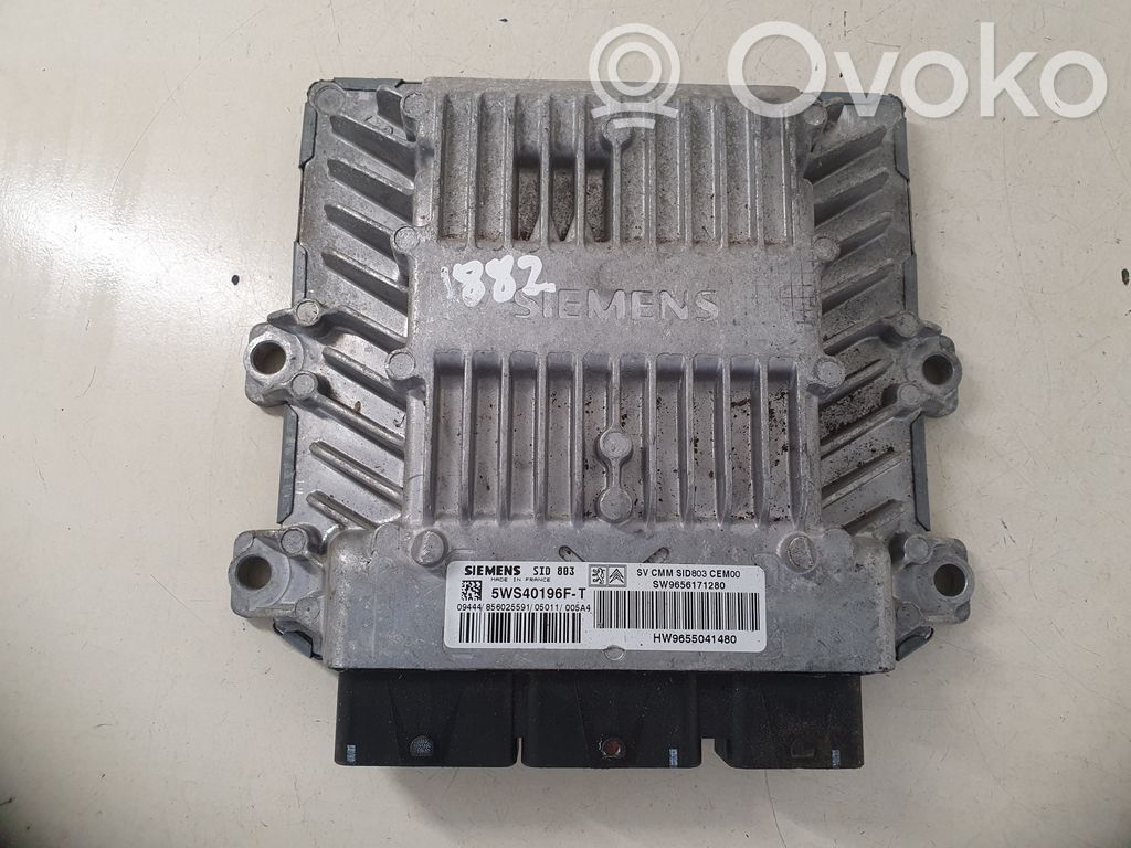 Peugeot 407 Engine control unit/module 