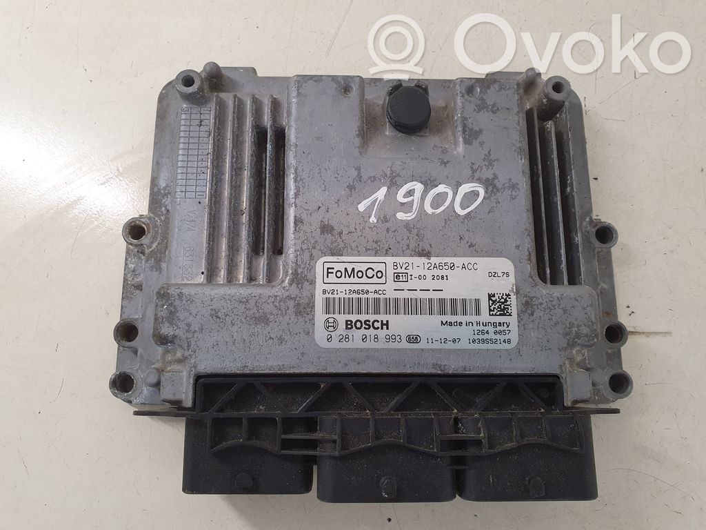 Ford Fiesta Engine control unit/module 