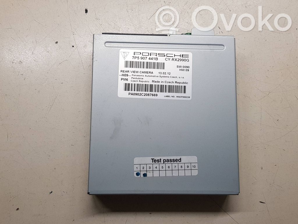 Porsche Cayenne (92A) Camera control unit module 