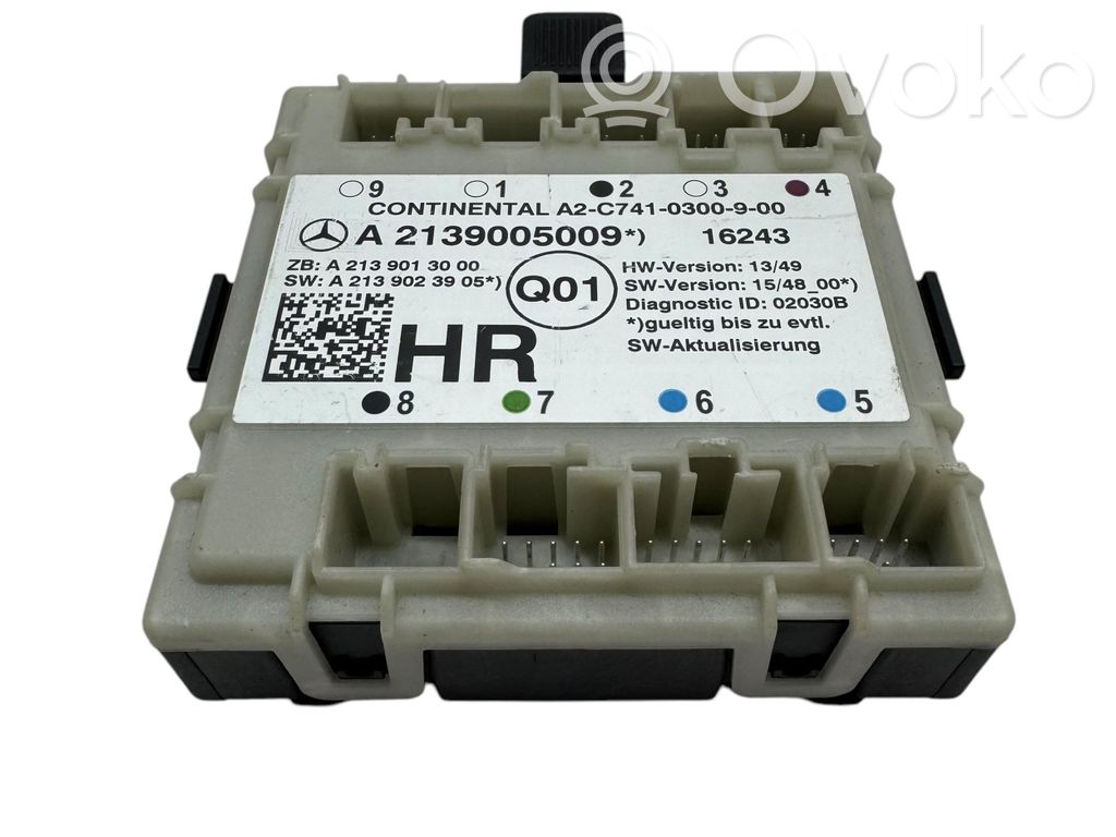 Mercedes-Benz E W213 Door control unit/module 