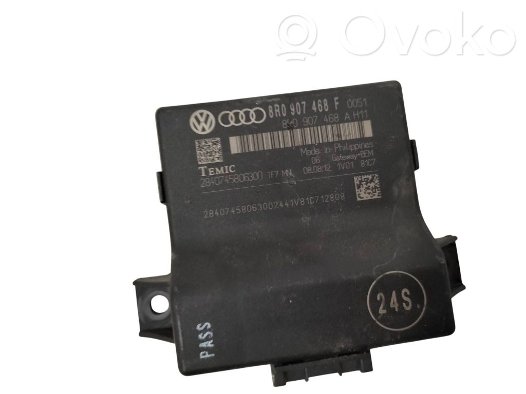 Módulo de control Gateway   8R0907468F,8R0907468A,2840745806300