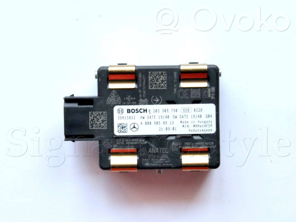 Sensor de radar Distronic   A0009058913,A0009052616,A0009057011,A0009050504,A0009053011,A0009053610,A0009054710,A0009056613,A0009056809
