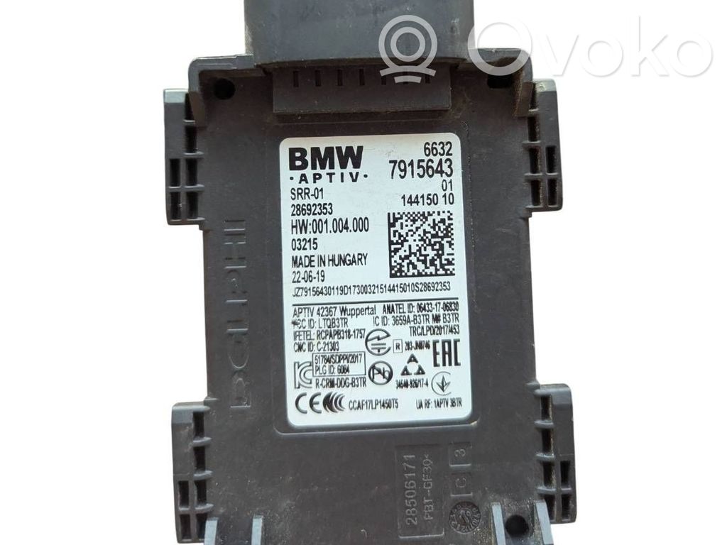 BMW 3 G20 G21 Módulo de control de punto muerto 